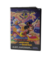 World of Illusion / Sega Mega Drive / ohne Anleitung / Retro / OVP