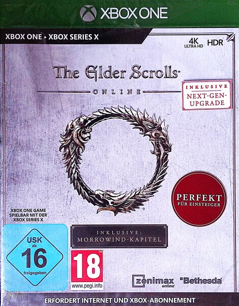 The Elder Scrolls Online inkl. Morrowind - XBOX One & Series X/S - New / Sealed