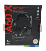 Logitech "Astro A50 X" LIGHTSPEED kabelloses Gaming-Headset + Basisstation / Top