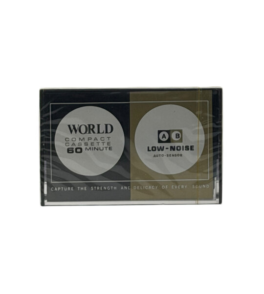 World C-60 Compact Kassette  / Max. 60 min. / Brandneu