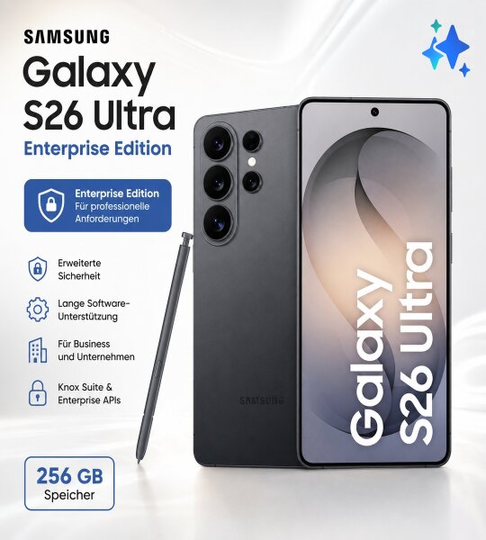 Samsung Galaxy S26 Ultra Enterprise Edition / 6.9 Zoll /12 GB  /256 GB /Brandneu