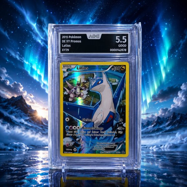 2015 Pokemon Latios / XY79 / XY Black Star Promos / AOG 5,5 / Deutsch / Good