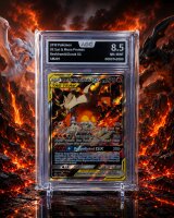 2019 Pokemon Reshiram&Glurak GX  / SM201 /SM Black...