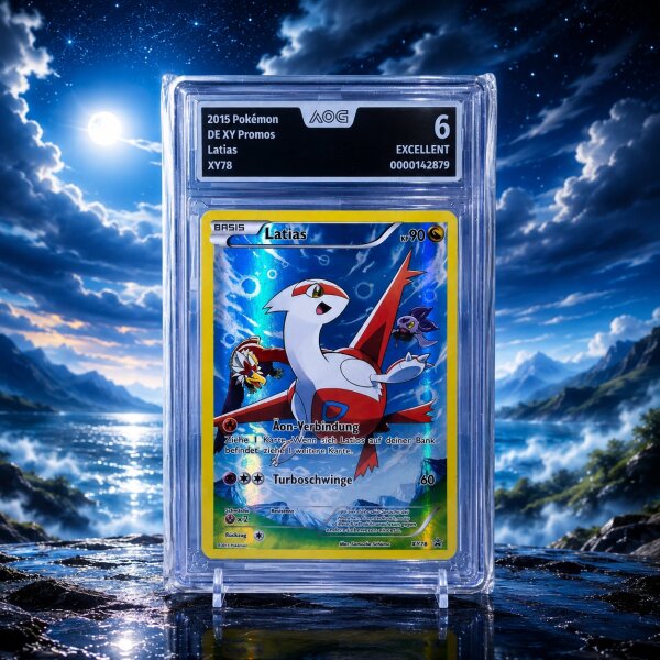 2015 Pokemon Latias / XY78 / XY Black Star Promos / AOG 6 / Deutsch / Excellent