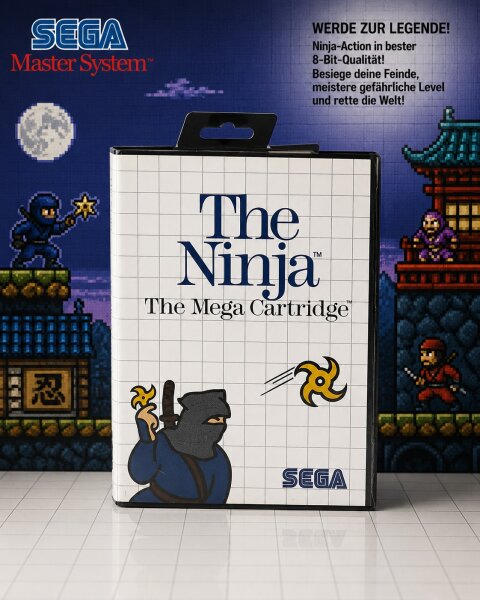 The Ninja / Sega Master System / ohne Anleitung / Retro / OVP