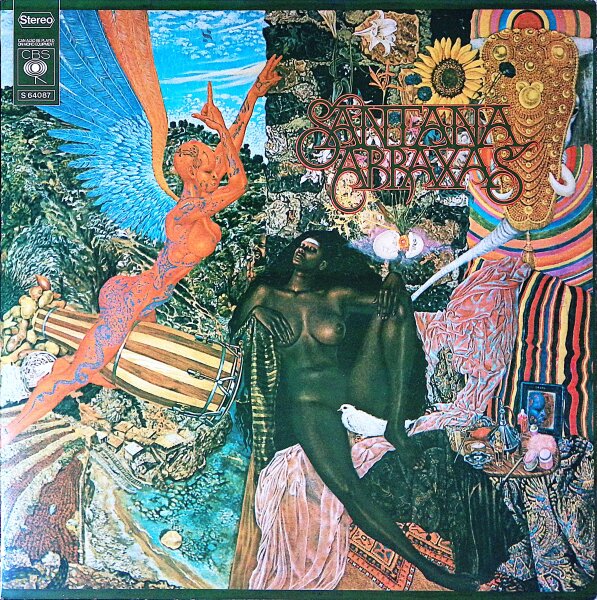 Santana ‎– Abraxas - Vinyl, LP - VG+ (Very Good Plus) Top