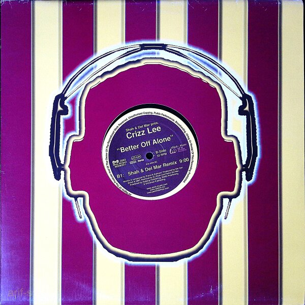 Crizz Lee – Better Off Alone - Vinyl, LP - VG+ (Very Good Plus) Top