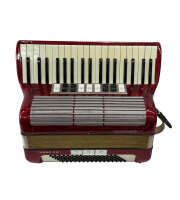 Hohner "Tango II M" Akkordeon / 96 Bässe / Rot / Koffer / Top Zustand
