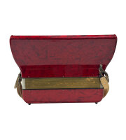Hohner "Tango II M" Akkordeon / 96 Bässe / Rot / Koffer / Top Zustand