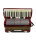 Hohner "Tango II M" Akkordeon / 96 Bässe / Rot / Koffer / Top Zustand