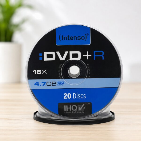 Intenso DVD+R Rohlinge / 20er Pack / 4,7GB / 16x / Brandneu