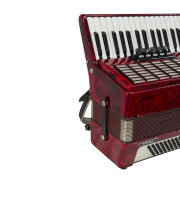 Weltmeister "Stella" Akkordeon / Rot / 60 Bass / Koffer / Top Zustand
