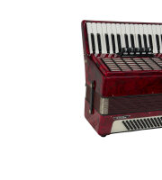 Weltmeister "Stella" Akkordeon / Rot / 60 Bass / Koffer / Top Zustand