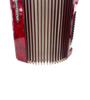 Weltmeister "Stella" Akkordeon / Rot / 60 Bass / Koffer / Top Zustand