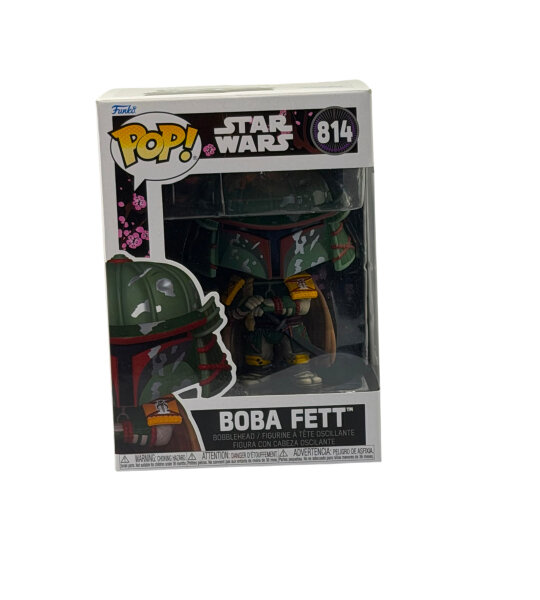 Funko Pop! Star Wars - Boba Fett Vinyl Figur / #814 / Brandneu