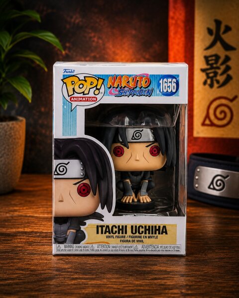 Funko Pop! Naruto Shippuden - Itachi Uchiha Vinyl Figur / #1656 / Brandneu