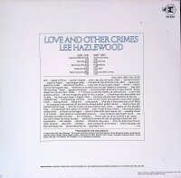 Lee Hazlewood – Love And Other Crimes - Vinyl, LP - VG+ (Very Good Plus) Top