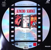 Al Pacino - Scarface / Laserdisc - VG+ (Very Good Plus) Top