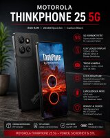Motorola ThinkPhone 25 5G / 8GB / 256GB / Carbon Black /...