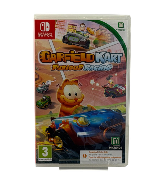 Garfield Kart - Furious Racing (Code-in-a-Box) Nintendo Switch*  Nagelneu