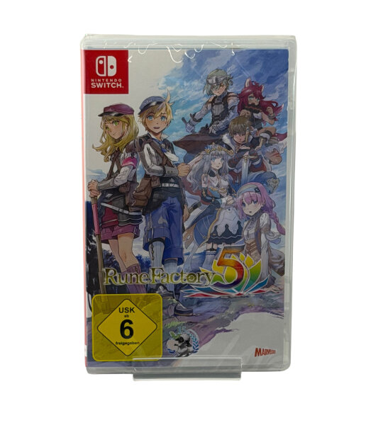 Rune Factory 5 *Nintendo Switch* Nagelneu / Versiegelt