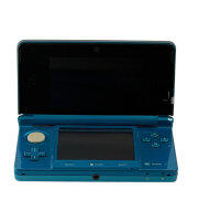 Nintendo 3DS Konsole / Aqua Blue / Komplett-Set / OVP / Top Zustand