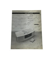 Bose "Wave" Radio/CD - Player / AWRC2P / Anleitung /CD ohne funktion /teildefekt