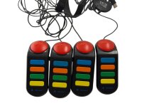 Original Sony Buzzer im 4er-Set / Playstation 2 & 3 / PS2/PS3 / Guter Zustand