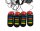 Original Sony Buzzer im 4er-Set / Playstation 2 & 3 / PS2/PS3 / Guter Zustand