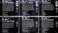 Die drei??? – 99 CDs Konvolut – Folgen 201–222 komplett + Box-Sets - Zustand GUT