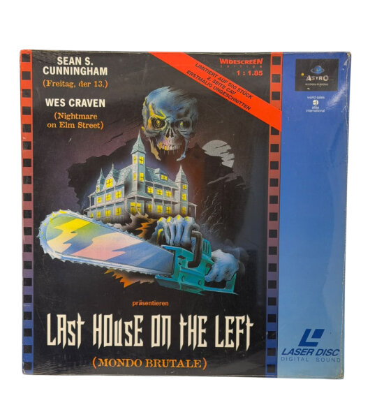 Last House on the Left / Laserdisc * Nagelneu 500 pcs Limited Edition