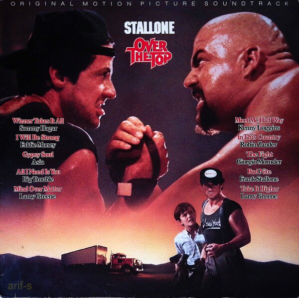 Various – Over The Top (Original Motion Picture Soundtrack) - Vinyl, LP - VG