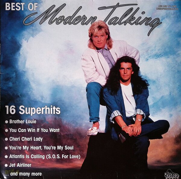 Modern Talking ‎– Best Of / 16 Superhits - Vinyl, LP - VG (Very Good) Gut