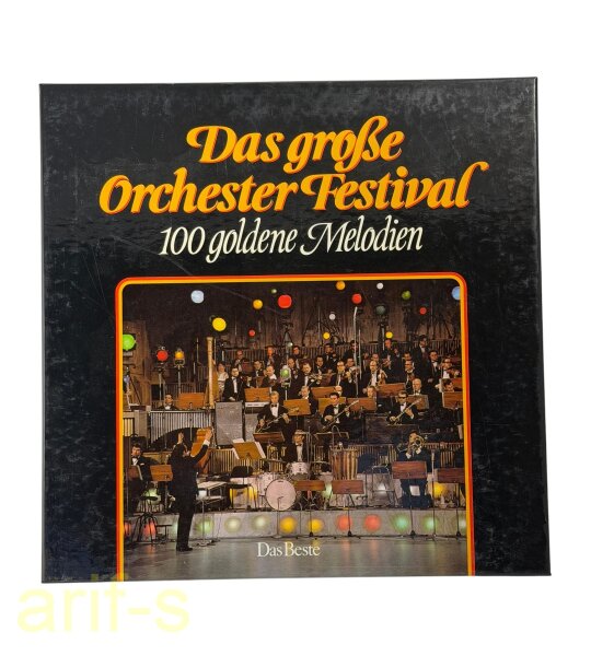 Various – Das Große Orchester-Festival - 100 Goldene Melodien - Vinyl, LP - VG+