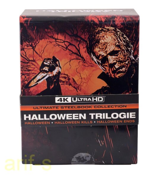 Halloween Trilogy - 4K Ultra HD Blu-ray / Limited Steelbook * Guter Zustand