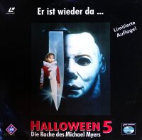 Halloween 5 Laserdisc * Guter Zustand / Limited Edition