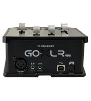 TC Helicon "GO XLR Mini" / Mixer / Audio Interface für Live Streaming / ohne OVP