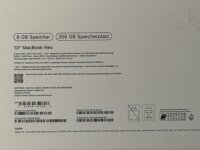 Apple MacBook Neo 13" / A18 Pro / 8GB RAM / 256GB SSD / Indigo / MHFF4D/A / Top