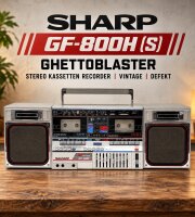 SHARP "GF-800H (S)" Vintage Ghettoblaster /...