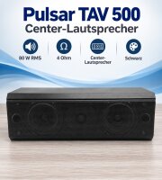 Pulsar TAV 500 Center-Lautsprecher / 80 W RMS / 4 Ohm /...