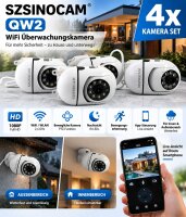 4x SZSINOCAM "QW2 WiFi Kamera /...