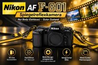 Nikon AF "F-601" Spiegelreflexkamera nur Body (Gehäuse)+Anleitung /Guter Zustand