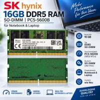 SK Hynix 16GB DDR5 RAM / SO-DIMM / PC5-5600B /...