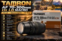 Tamron AF 70-300mm Di LD MACRO Teleobjektiv / F/4-5,6 /...