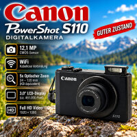 Canon PowerShot "S110" Digitalkamera / 12,1MP /...
