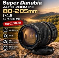 Super Danubia Auto Zoom MC 80-205mm / f/4.5 / MC /...