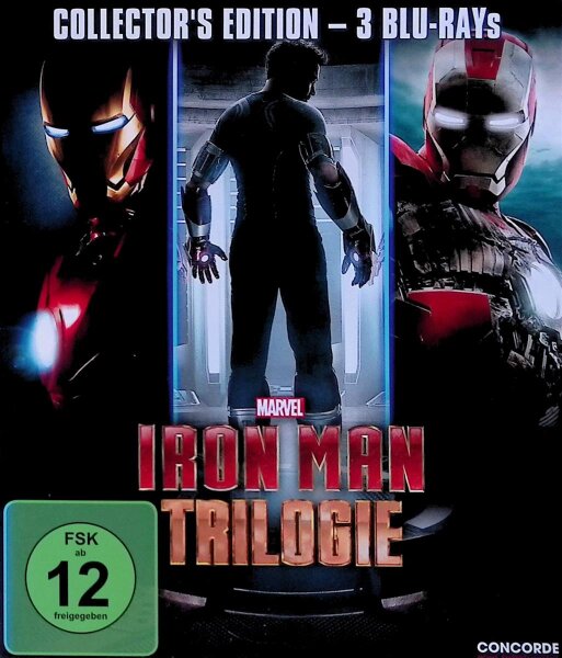 Iron Man - Trilogie / 3x Discs / Blu-ray Film