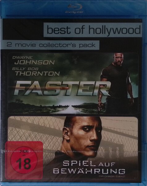 Faster+Spiel auf Bewährung / Bluray / Brandneu