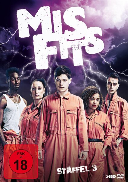 Misfits - Staffel 3  [3 DVDs] Guter Zustand