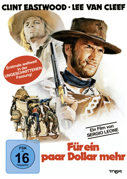 Für ein paar Dollar mehr - Ungeschnittene Fassung / DVD - Top Zustand